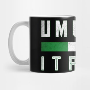 Umbria Italia / Italy Typography Design Mug